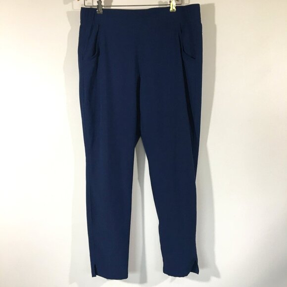 Eddie Bauer Navy Ladies Traveler Pant - Picture 1 of 8